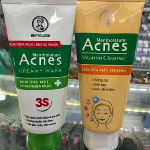 Sữa Rửa Mặt Acnes 100g