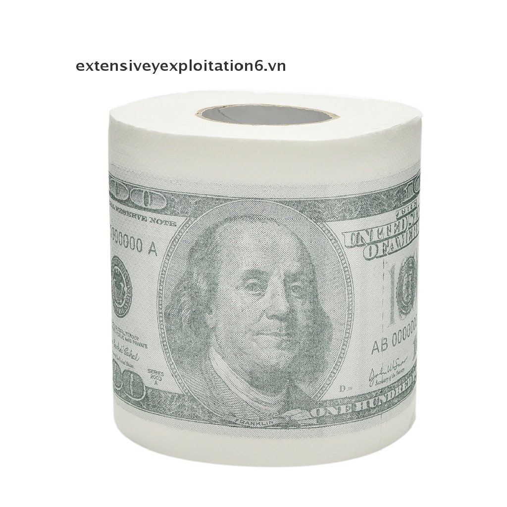 / / E6vn / / $100.00 - Một Cuộn Giấy Vệ Sinh Một Trăm Đô La + 1 Triệu Đô La Bill