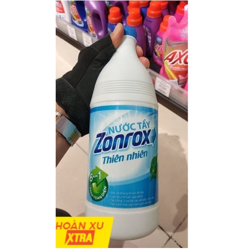 Nước tẩy Zonrox 500ml hương thiên nhiên,hoa,chanh,nguyên chất