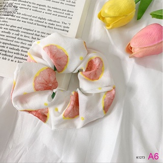 Dây Buộc Tóc, Cột Tóc Scrunchies Hoa Quả Dễ Thương