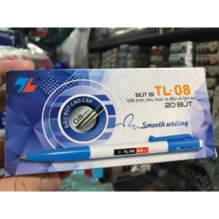 Bút Bi TL-08 xanh/ đỏ /đen (20 cây/ hộp)