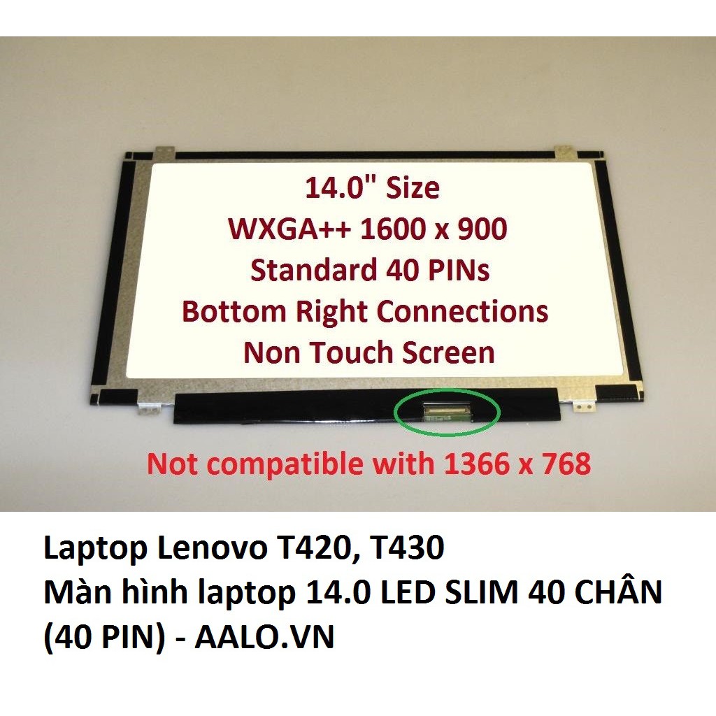 Màn hình laptop Lenovo T420, T430 | BigBuy360 - bigbuy360.vn