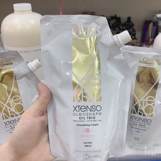 ( HCM ) KEM UỐN VÀ DUỖI TÓC LOREAL X-TENSO 400ML