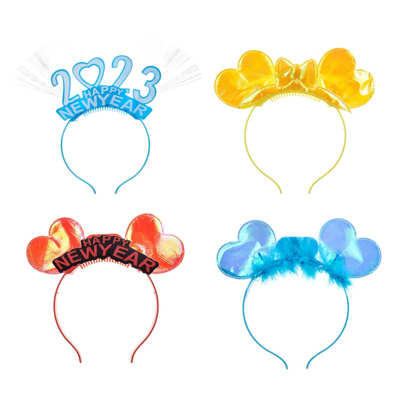 Băng Đô Đèn Led Phát Sáng Mừng Năm Mới 2023