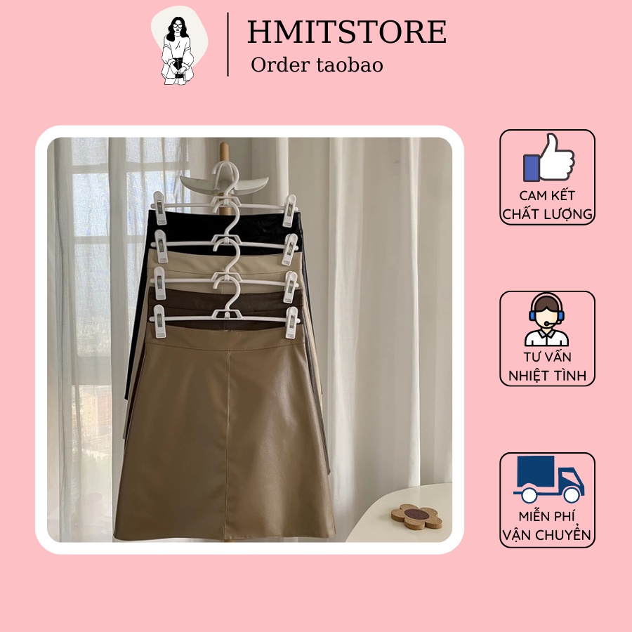 Chân váy da siêu hot cho mùa thu đông 2021 Hmitstore
