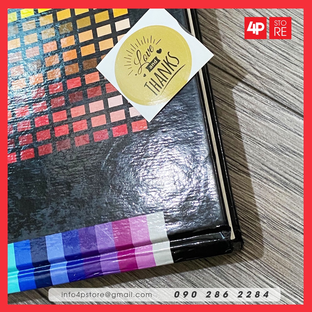 50 NHÃN DECAL TRÒN 3.5CM THANK YOU