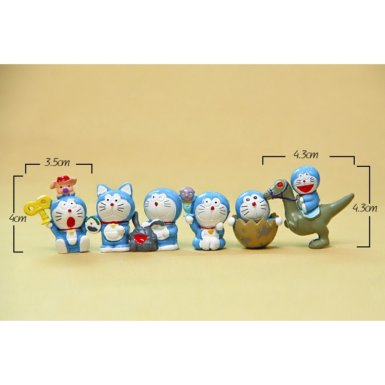 Bộ 24 Mô Hình Nhân Vật Doraemon