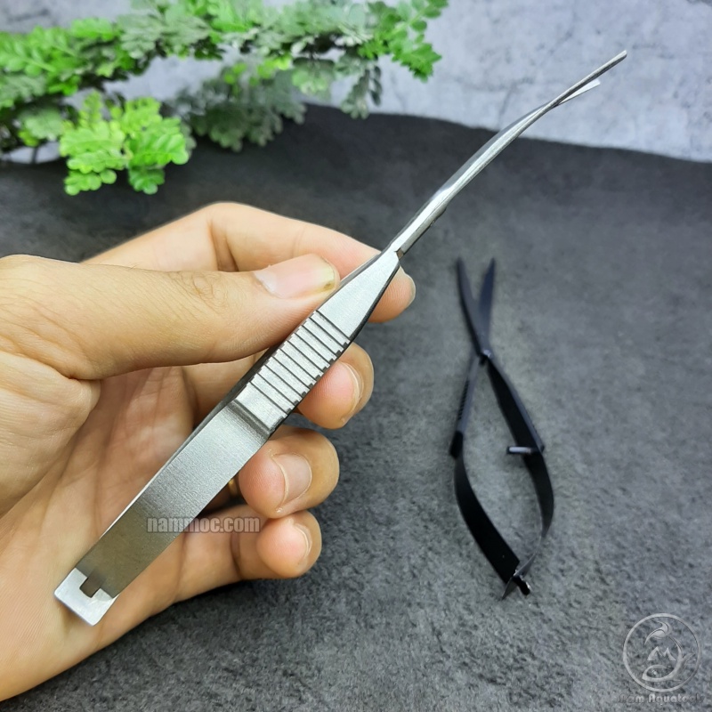 Kéo Lò Xo - Kéo Trợ Lực Phong Cách ADA | Kéo Tỉa Cây Thuỷ Sinh - Chuyên Dùng Tỉa Ráy, Bucep