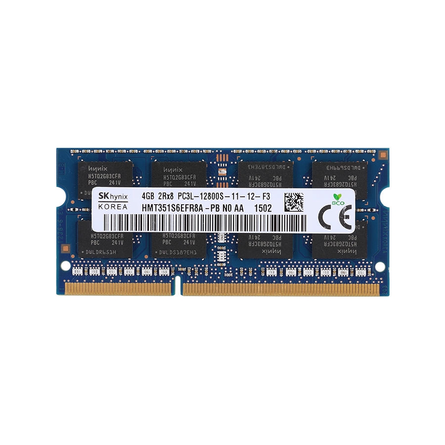 Bộ Nhớ Ram Sk Hynix 4gb Ddr3l 1600mhz 2rx8 Pc3l-12800s 204pin 1.35v Sodimm Cho Laptop