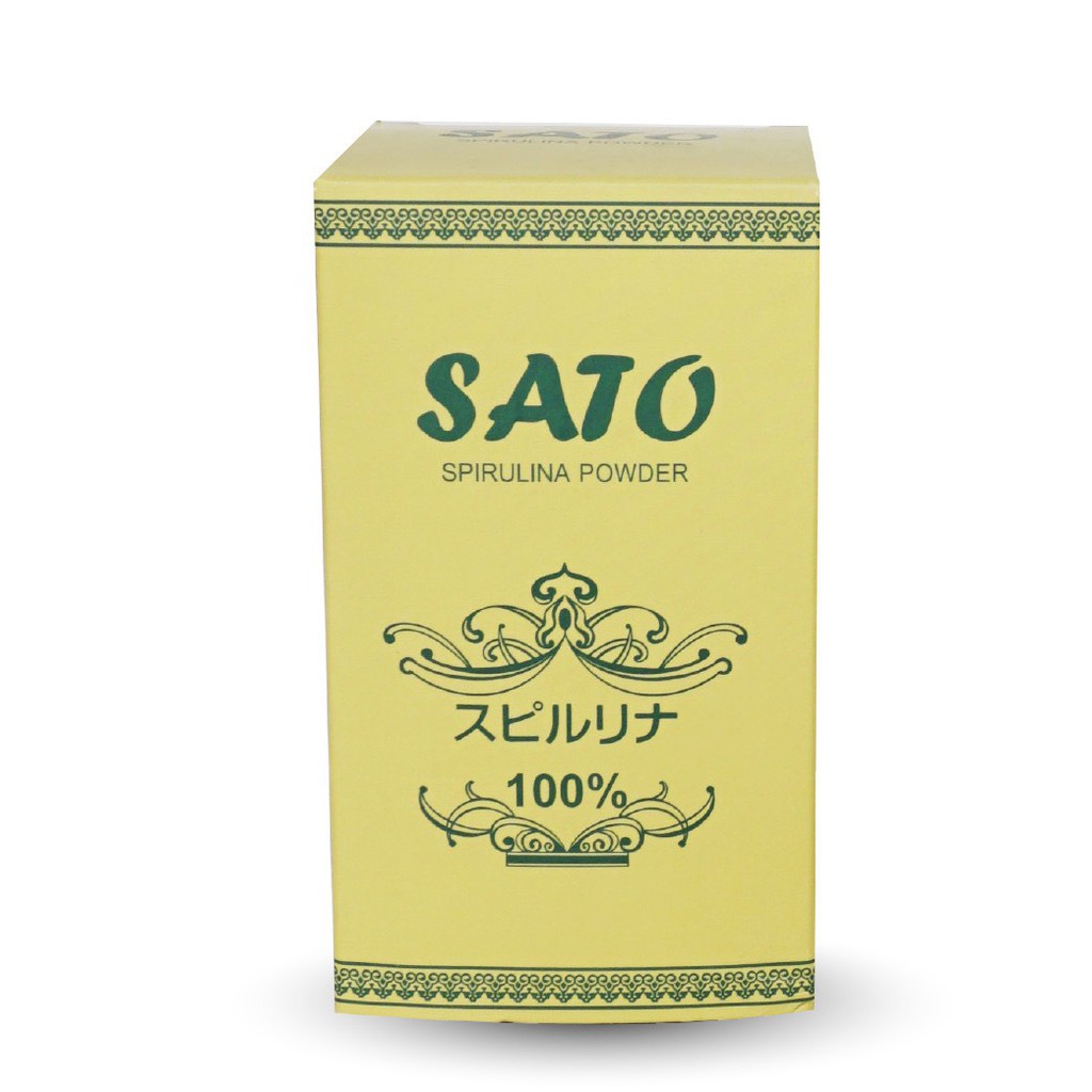 TẢO XOẮN SPIRULINA SATO DẠNG BỘT