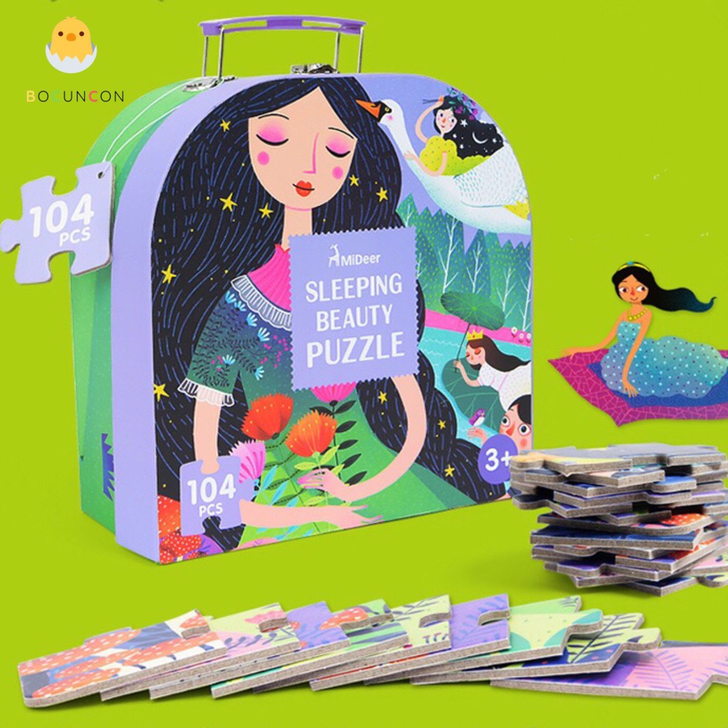 [Hàng Cao Cấp] Puzzle MIDEER Tranh Ghép Hình Cao Cấp Cho Bé