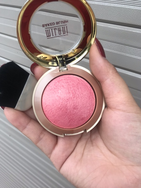 PHẤN MÁ MILANI BAKED BLUSH Màu 01 Dolce Pink