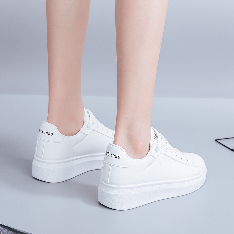 (XẢ SIZE NHỎ) Giày nữ trắng đẹp, giày thể thao giá rẻ đi chơi xinh xắn G 37