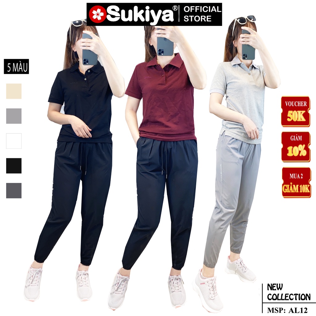 Áo Thun nữ SUKIYA Chất vải cotton co giãn dáng công sở Lịch Sự ATN01