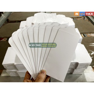 500 Phôi Bao Lì Xì Trắng Dán Sẵn, Hàng Có Sẵn Kho, Giá Rẻ Nhất Tại Xưởng