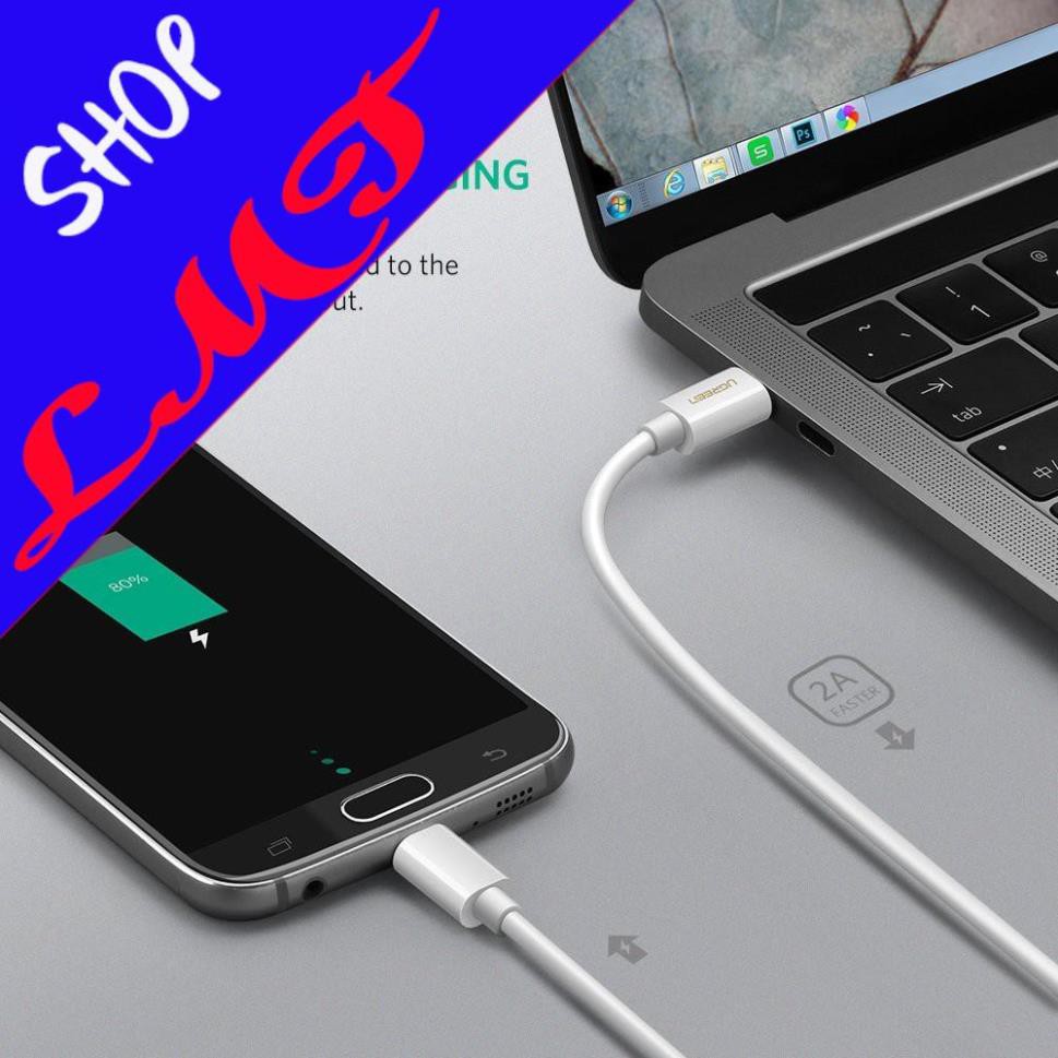 Cáp USB Type-C to Micro USB dài 1.5m Ugreen 40419 chính hãng