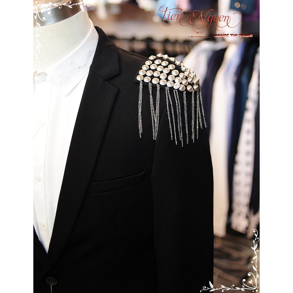 Cầu vai áo vest nam - Vest nam