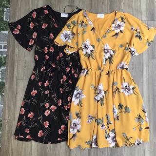Đầm voan nút bọc Sienna VNXK dư xịn