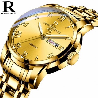 [MIỄN PHÍ SHIP] ĐỒNG HỒ NAM R-ONTHEEDGE KÍNH TRÁNG SAPPHIRE DÂY KIM LOẠI KHÔNG GỈ + TẶNG KÈM PIN CAO CẤP