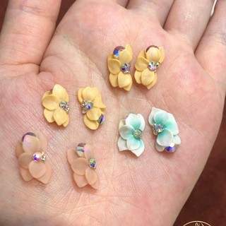 Phụ kiện nail- hoa bột- hoa cánh dài