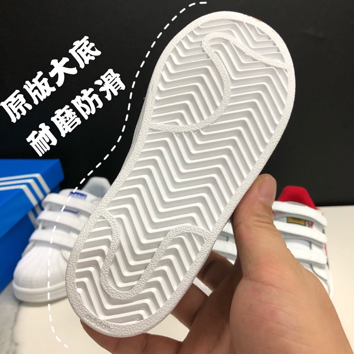 4 Giày Thể Thao Khóa Dán Phong Cách Adidas BIAO Dành Cho Trẻ Em