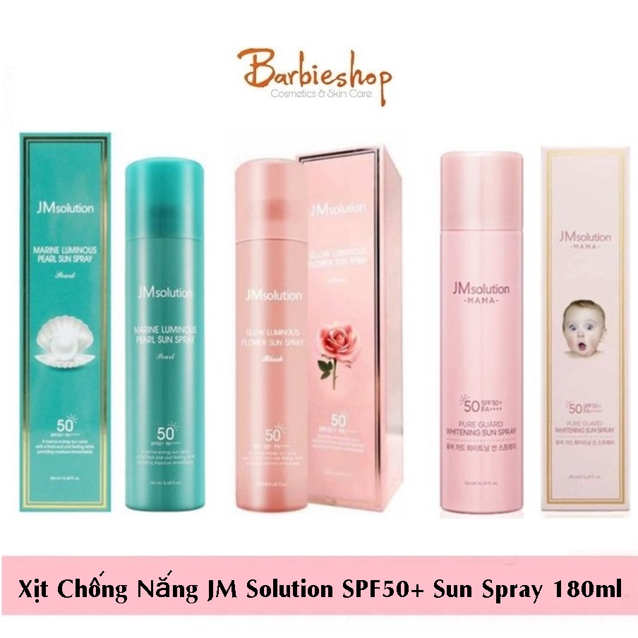 Xịt Chống Nắng JM Solution Sun Spray SPF50+PA++++180ml