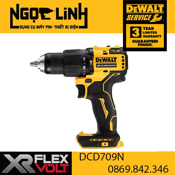 Máy khoan động lực dùng pin Dewalt DCD709N-KR (Dewalt DCD709)