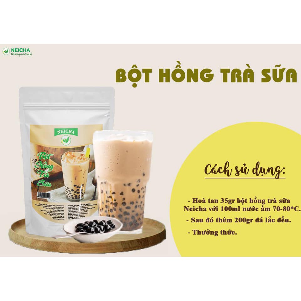Bột Trà Sữa Hòa Tan - Bột Hồng Trà Sữa Neicha 1KG
