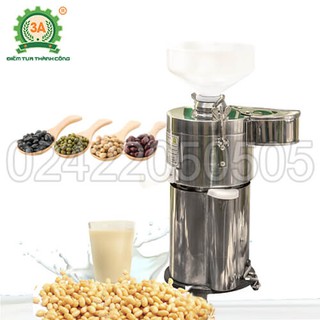 [TẶNG PHỤ KIỆN] Máy xay sữa đậu nành 3A 370w Inox | Máy làm sữa, vắt sữa hạt đa năng, tách bã