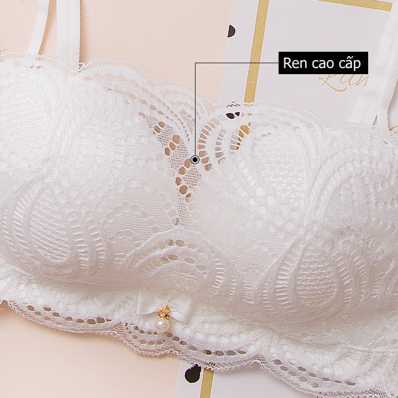 Áo Lót Su Pha Ren Quả Ngang Đệm Bàn Tay 2 Cm Nâng Ngực A408 | BigBuy360 - bigbuy360.vn