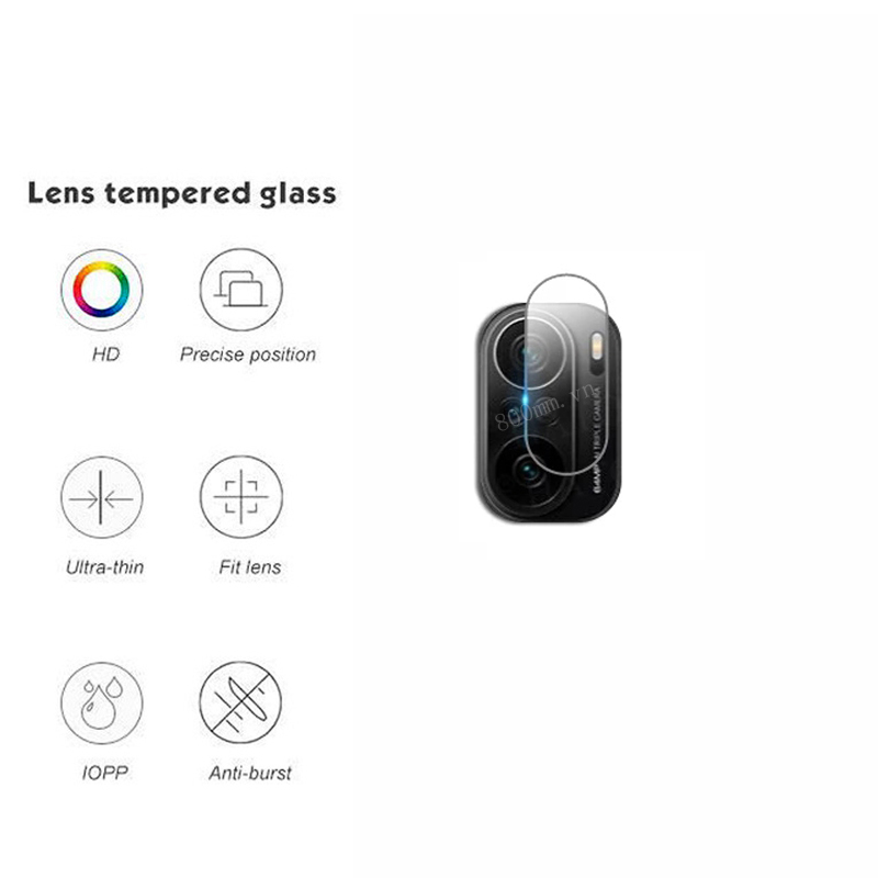 Kính cường lực Xiaomi POCO F3 Dán kính toàn phần cho Xiaomi POCO X3 Pro NFC BlackShark 4 3 2 Pro Redmi Note 10 Pro Max 9T Bảo vệ màn hình và Bảo vệ kính ống kính máy ảnh