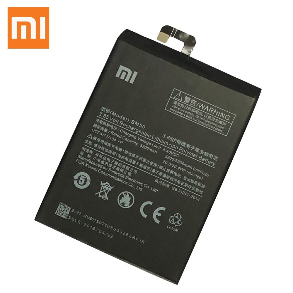 Pin Sạc Thay Thế Cho Xiaomi Mi Max 2 - BM50 , Pin Xiaomi Mi Max 2