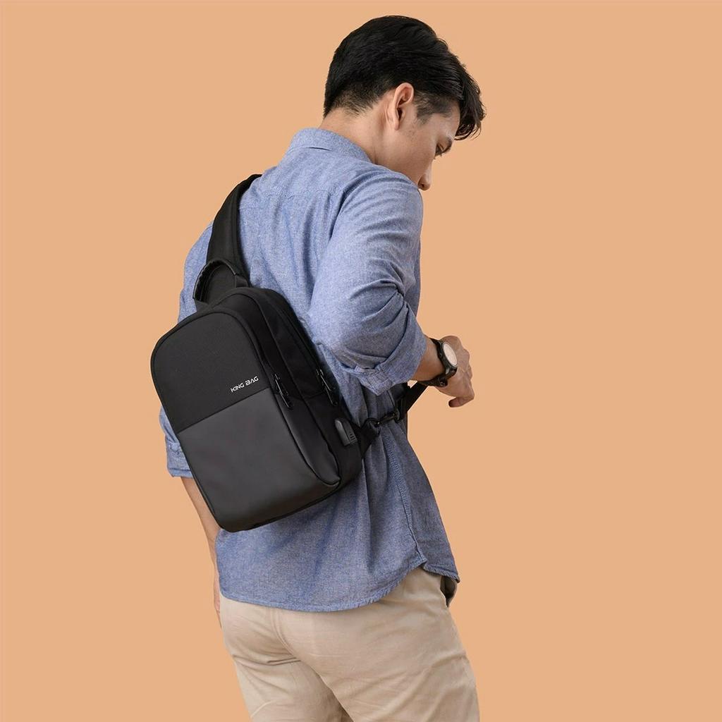 [CHÍNH HÃNG] Túi Đeo Chéo 11 inch KINGBAG JULIUS IV - tại Balonation.vn
