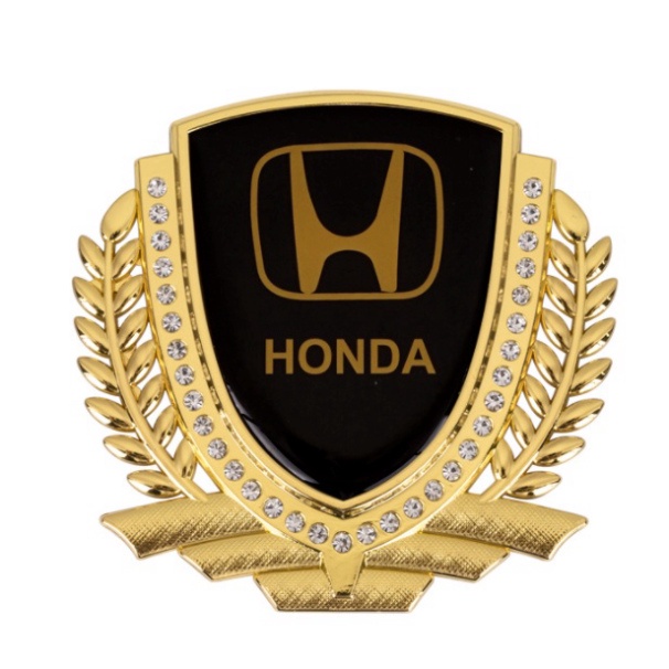 Logo Nhôm Honda Dán Xe Máy, OTO Cực Đẹp, Dán Mặt Nạ xe máy