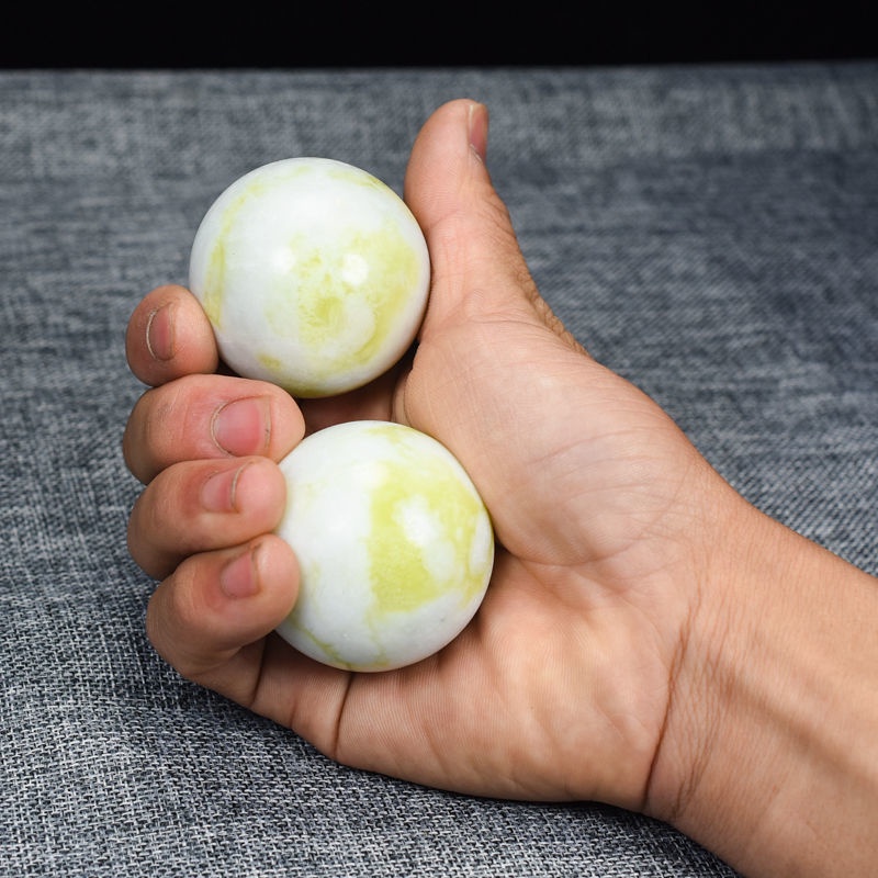 Bóng mát xa tay bằng ngọc bích tự nhiên an toàn cho bé