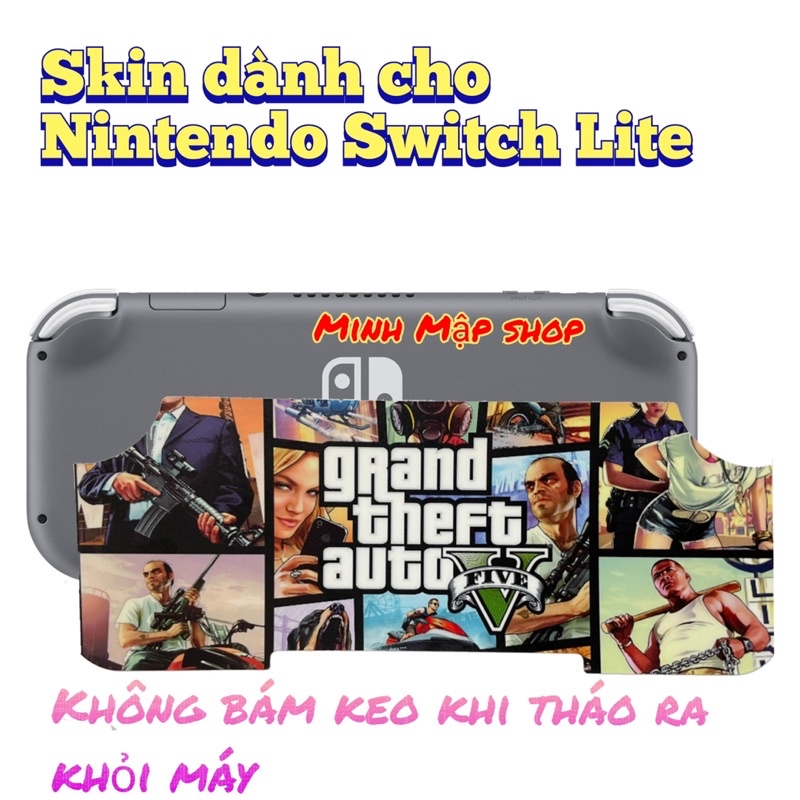 Skin máy Nintendo Switch Lite