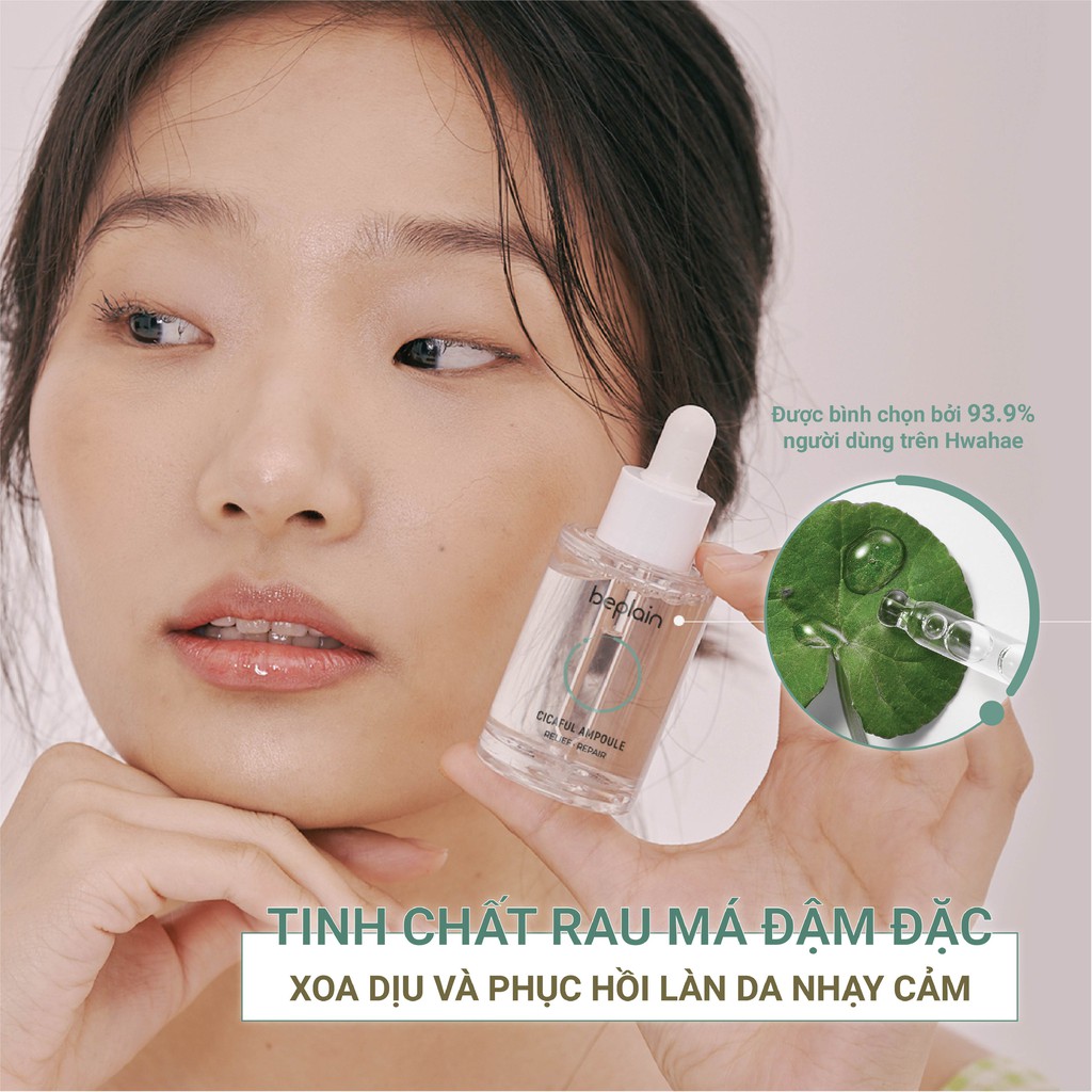 Tinh chất CiCa làm dịu BEPLAIN Cicaful Ampoule