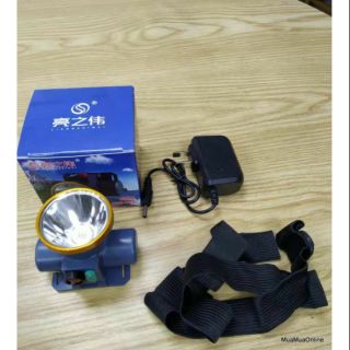 Đèn pin đội đầu lzw-198 50w siêu sáng tặng kèm bộ sạc cao cấp