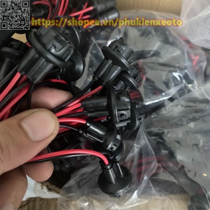 Đui đèn T10, chân đèn T10, cắm demi lắp mặt đồng hồ, xi nhan, biển số, đèn trần, đèm sườn cho xe máy ô tô DC 12v-24v