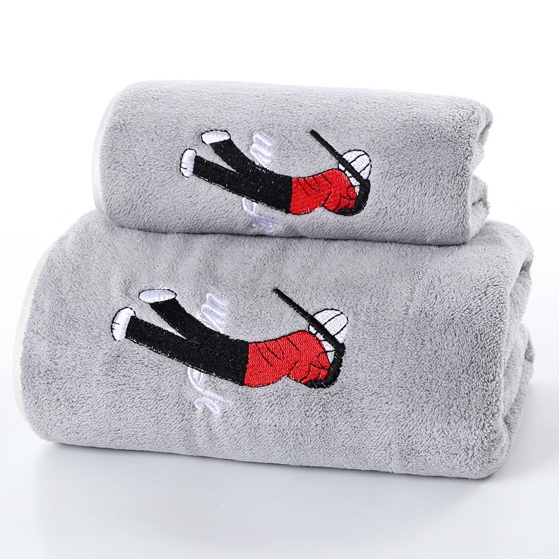 Khăn Tắm Xuất Nhật Có May Viền Cao Cấp, 35x75cm, Siêu Mịn, Siêu Thấm Hút Nước