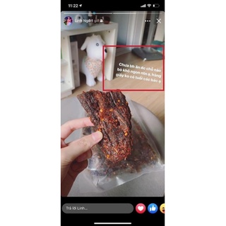  BÒ KHÔ MIẾNG Hộp 250gr