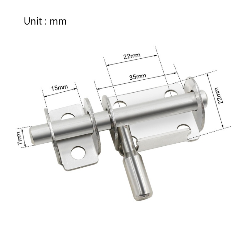 Chốt Khóa Cửa An Toàn Bằng Thép Không Gỉ