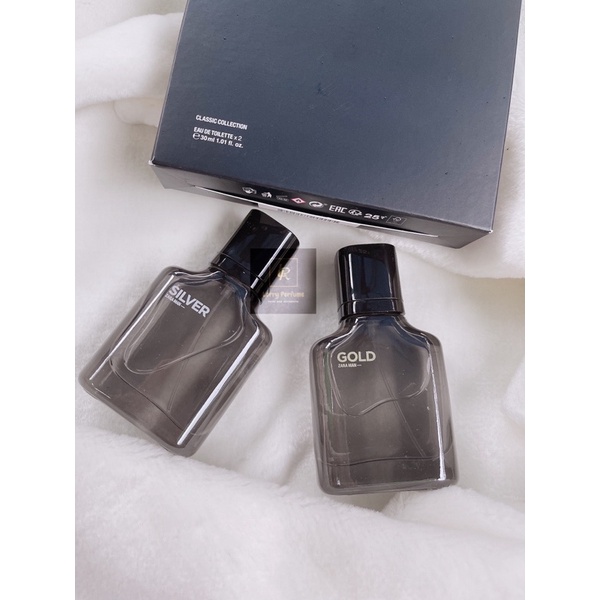 Set Nước Hoa Nam Zara Gold & Silver