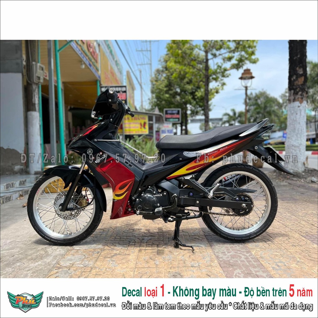 Tem rời Ex 2006-2010 đỏ đen lửa (2)