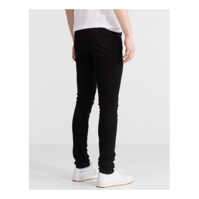 Quần Jean all black Pull&Bear