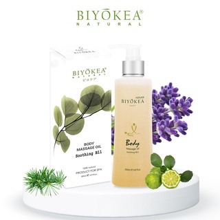 Dầu massage body biyokea premium soothing b11 thư giãn, dưỡng ẩm, sáng mịn da