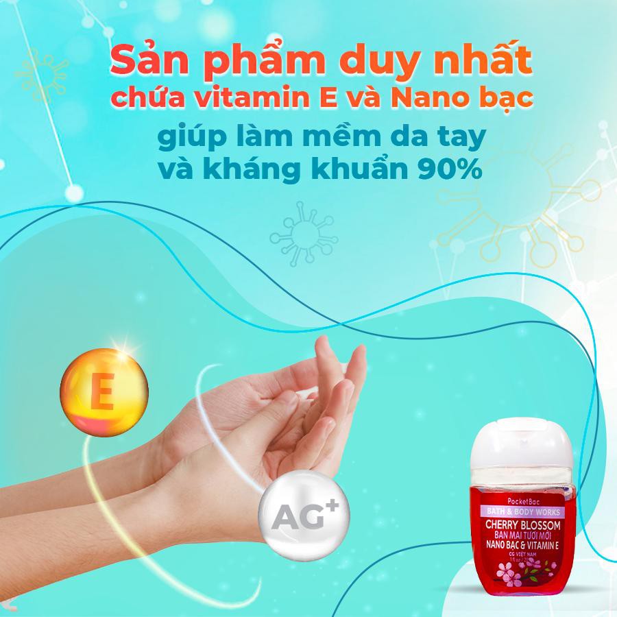 GEL rửa tay kháng khuẩn CG Việt Nam Pocket Bạc | BigBuy360 - bigbuy360.vn