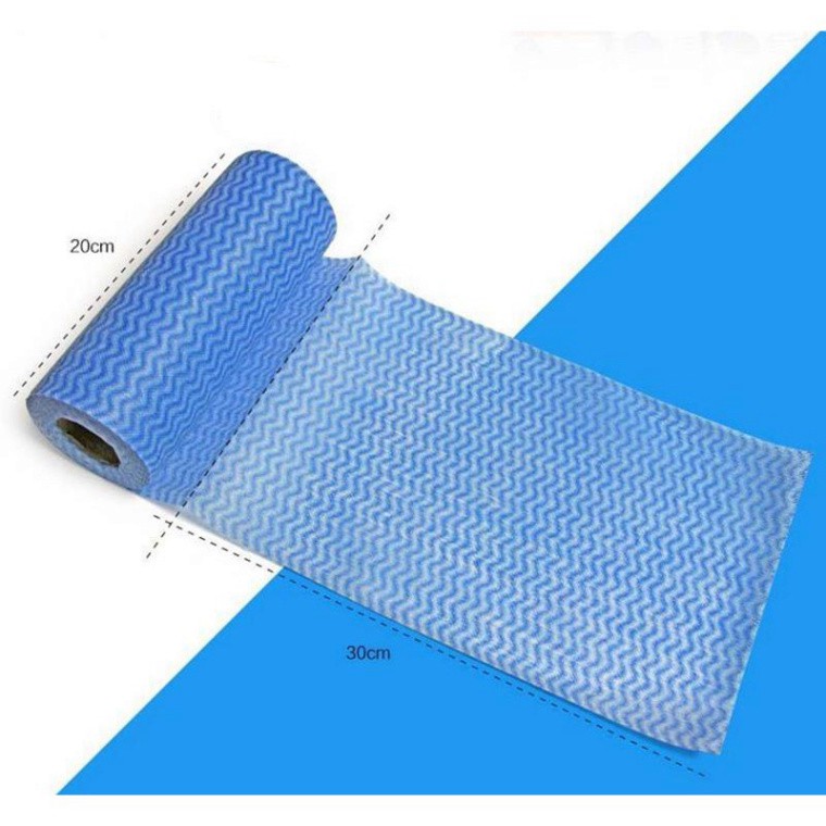 CUỘN 50 KHĂN LAU ĐA NĂNG HOA VĂN, TÁI SỬ DỤNG NHIỀU LẦN , LAU SIÊU SẠCH