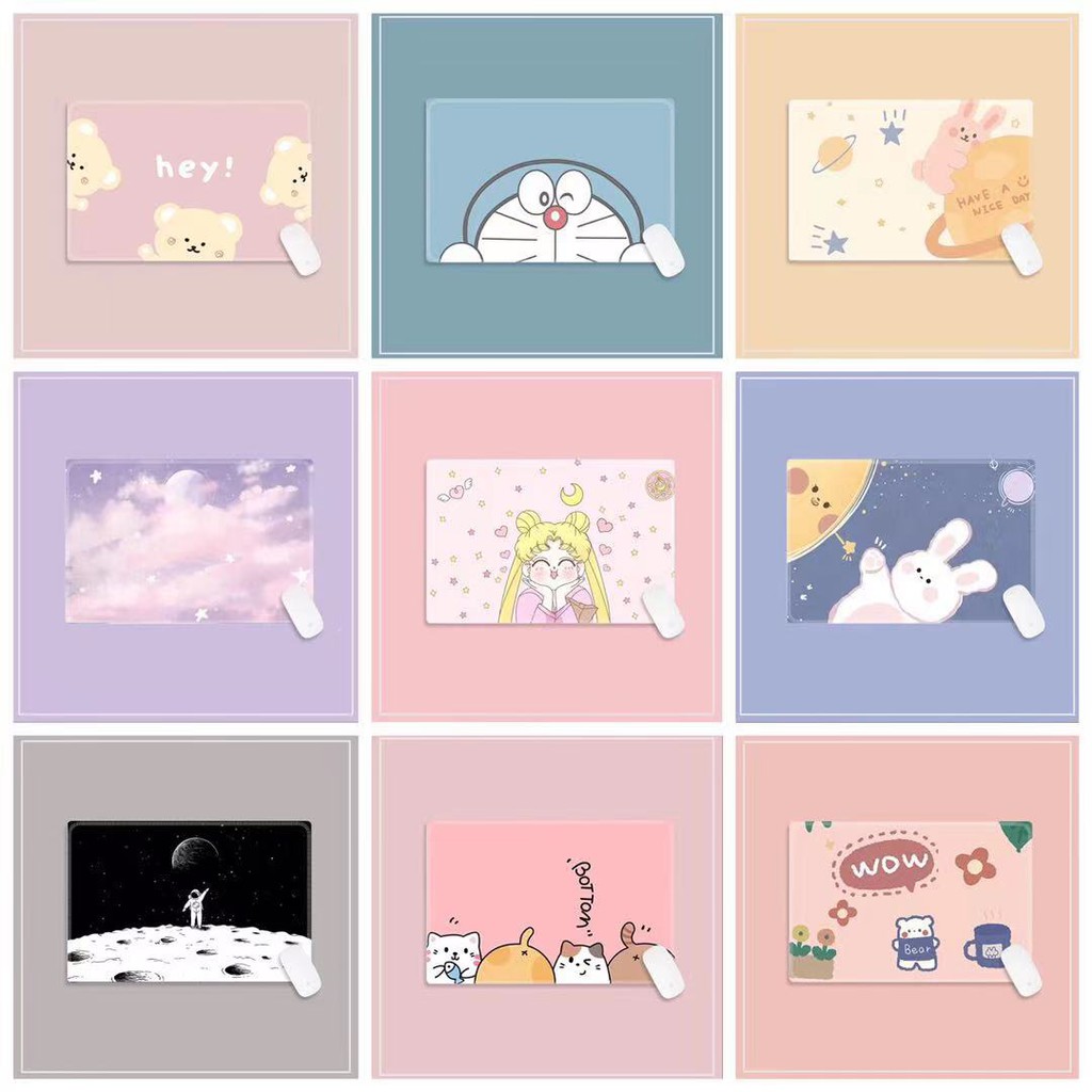 Miếng Lót Chuột In Hình Đơn Giản Dễ Thương Khi Dùng Máy Tính | BigBuy360 - bigbuy360.vn