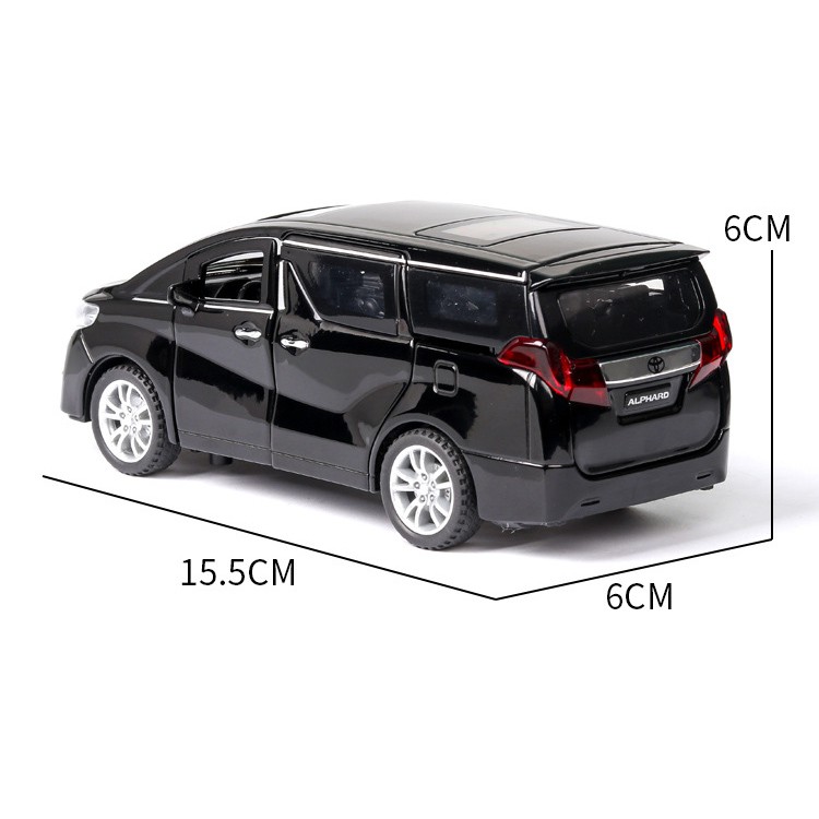 Xe Ô Tô Toyota Alphard Đồ Chơi Tỉ Lệ 1 / 32
